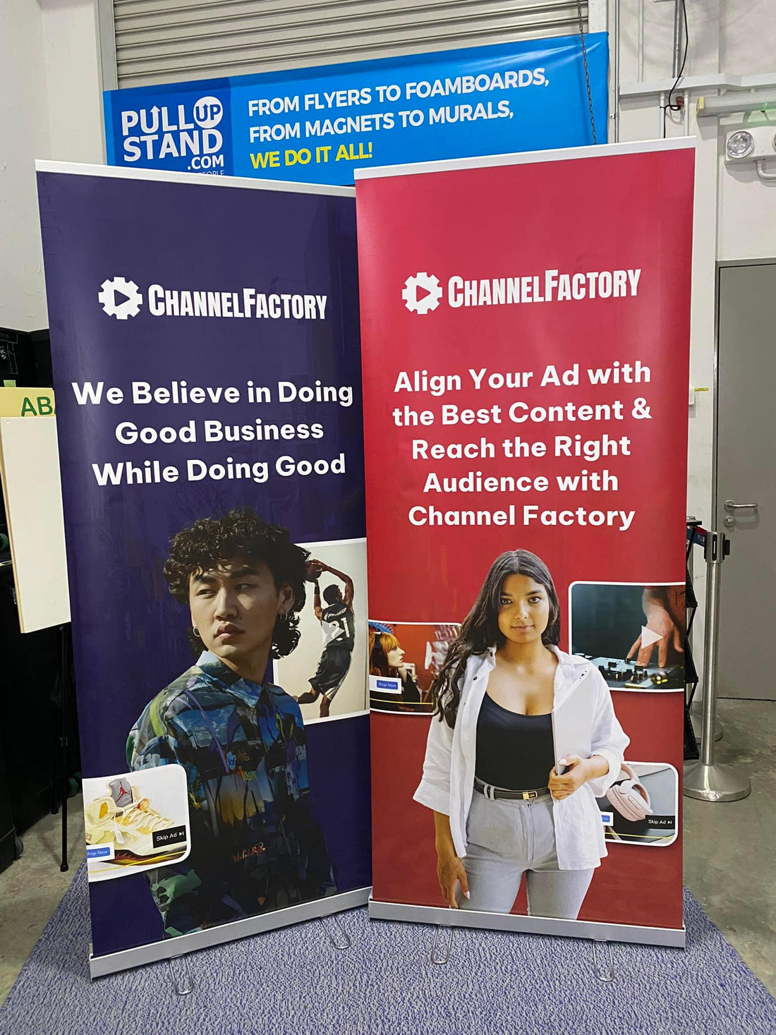 Stand Up Banners for New Retail Businesses - Pullupstand.com Pte Ltd