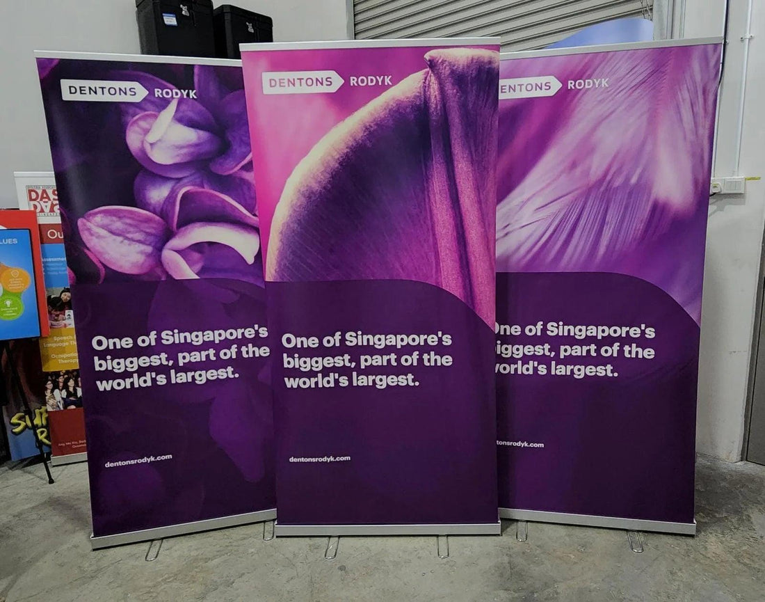 How Roll Up Banners Capture and Hold Viewer Interest - Pullupstand.com Pte Ltd