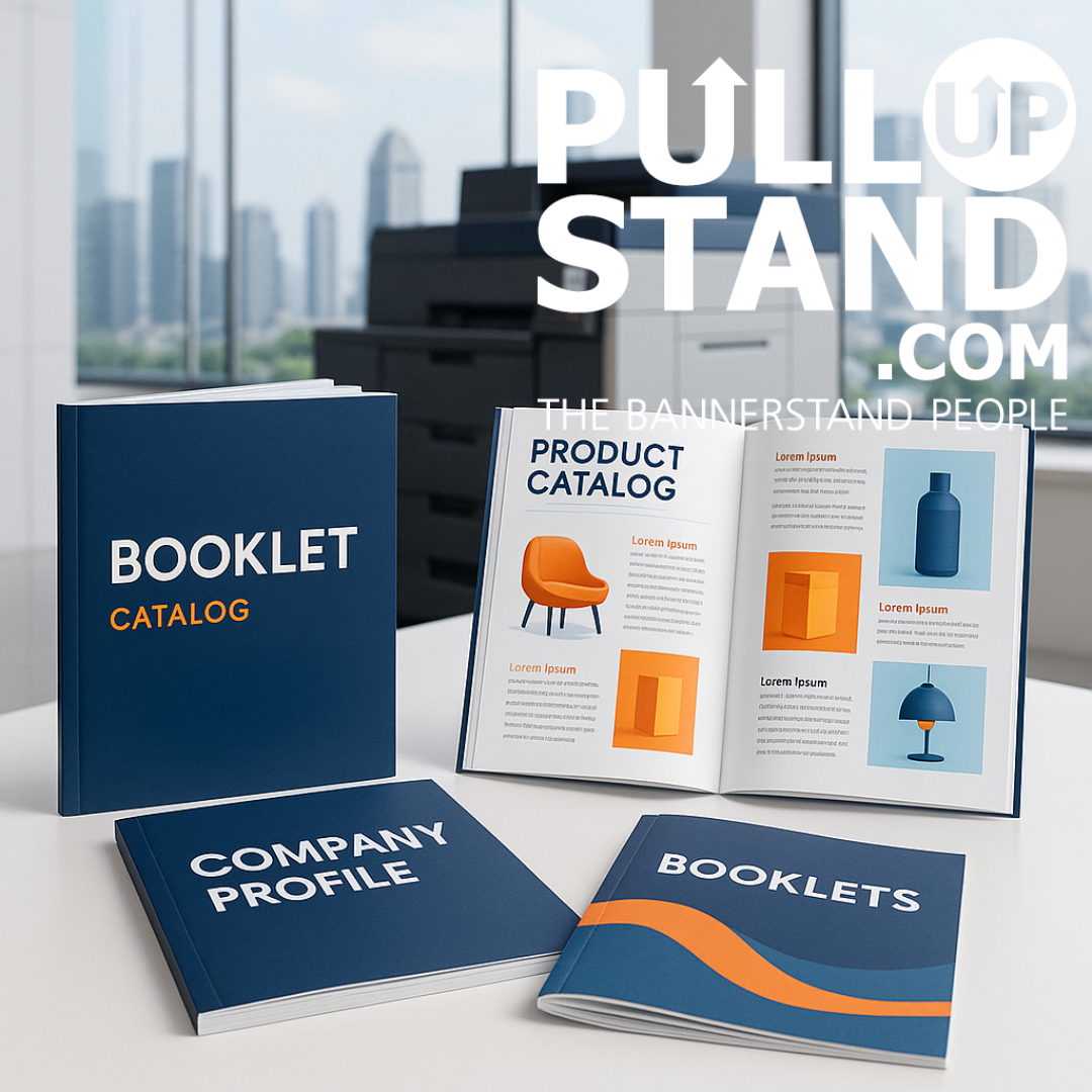 Professional Booklet Printing Singapore | PullUpStand