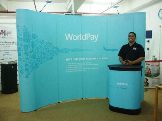 Make An Impression with the Perfect Pop Up Display Solution for Your Events! - Pullupstand.com Pte Ltd