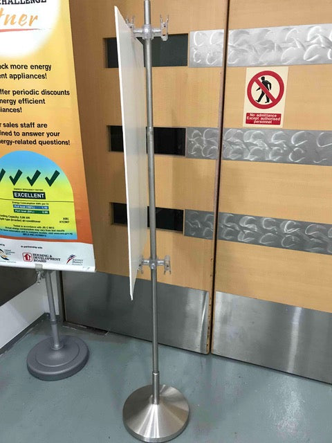 HEAVY DUTY CLIP BANNER STAND
