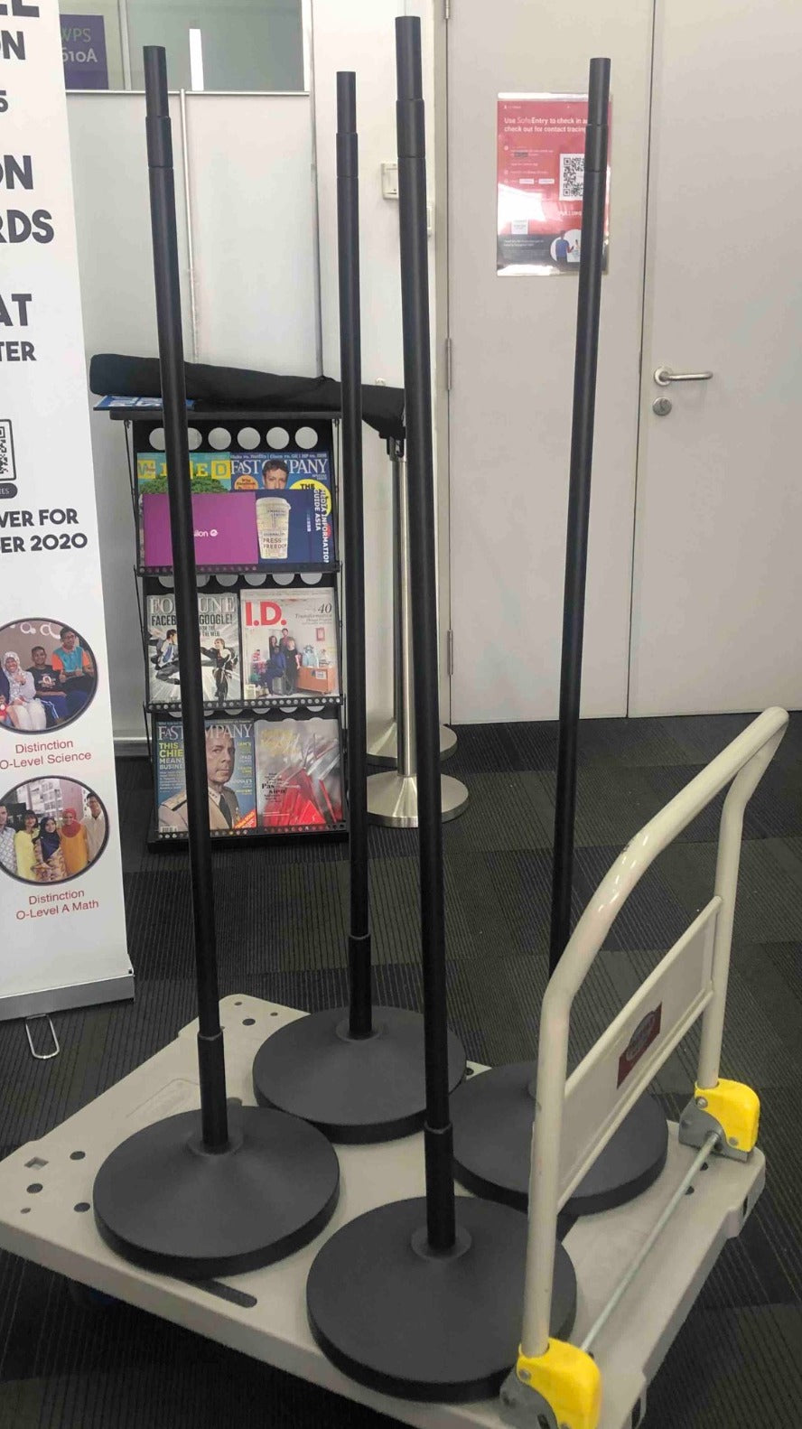 HEAVY DUTY CLIP BANNER STAND