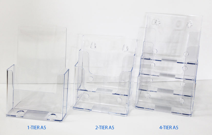 A5 Clear Acrylic Display Holder | A5 Brochure Holder