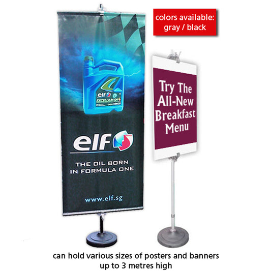 Professional Clip Banner Stand Singapore - Pullupstand.com Pte Ltd 2