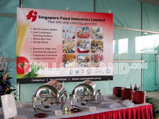 Professional Clip Banner Stand Singapore - Pullupstand.com Pte Ltd 17