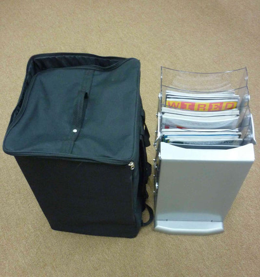 ZIP UP STAND A4 BROCHURE DISPLAY: Portable Exhibition Solution - Pullupstand.com Pte Ltd