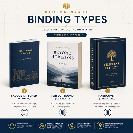 Book Printing Singapore: Business & Author Guide