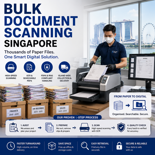 Bulk Document Scanning Singapore