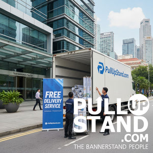 Buy Pull Up Banner Online Singapore | From $95 SGD
