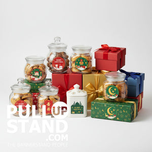 Festive Sticker Printing Singapore for Cookies, Jars & Gifts