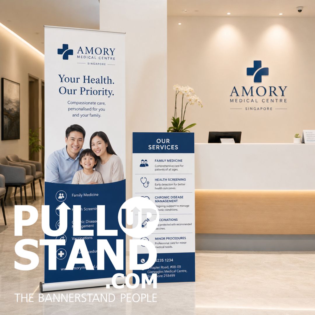 Novena Banner Printing — Clinics to Malls | Pullupstand