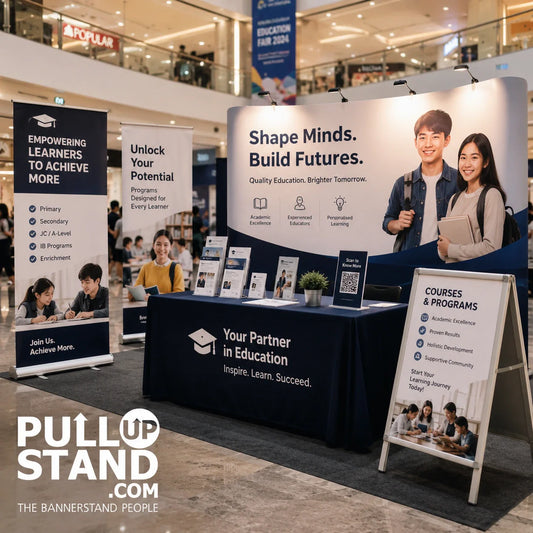 Pop-Up & Pull-Up Banners for Singapore Tuition