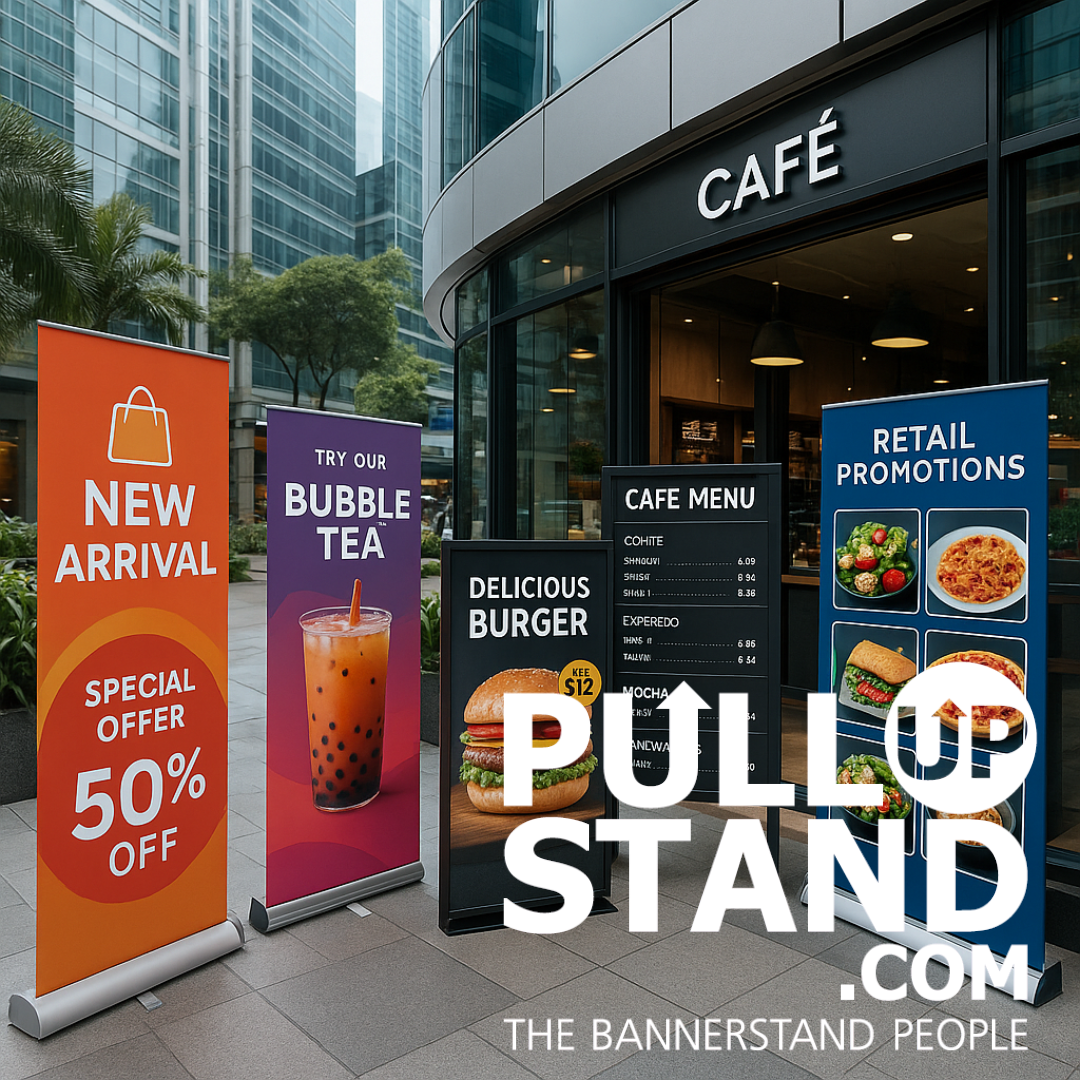 Poster Printing Singapore | Display Stands & Banners