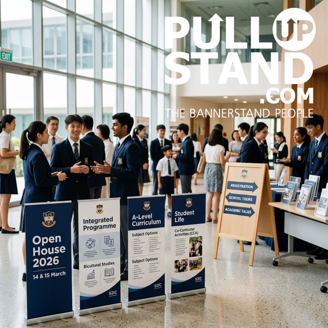 Pull Up Banner for Schools Singapore 2026