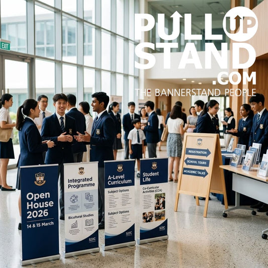 Pull Up Banner for Schools Singapore 2026