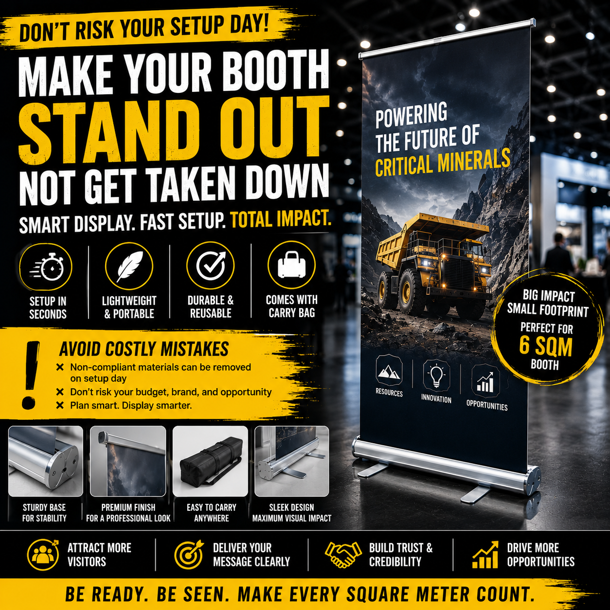 SCDF Exhibition Banner Fire Safety Rules