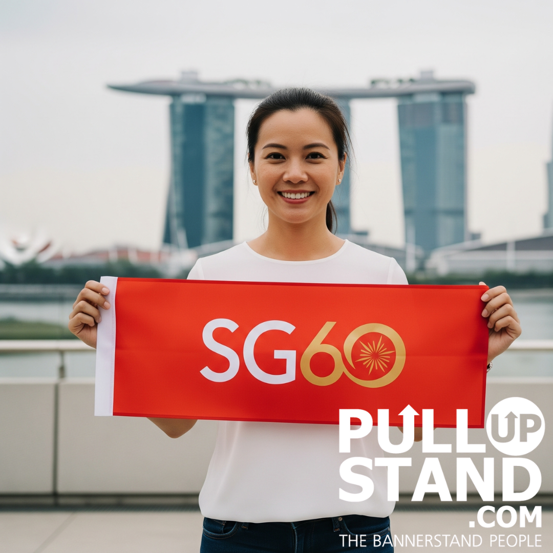 SG60 Banners Singapore | Buy Online 10% Off | 2-3 Days Ship