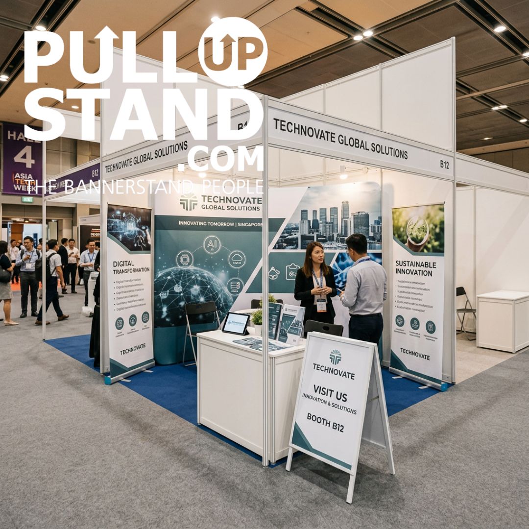 Shell Scheme Booth Decoration