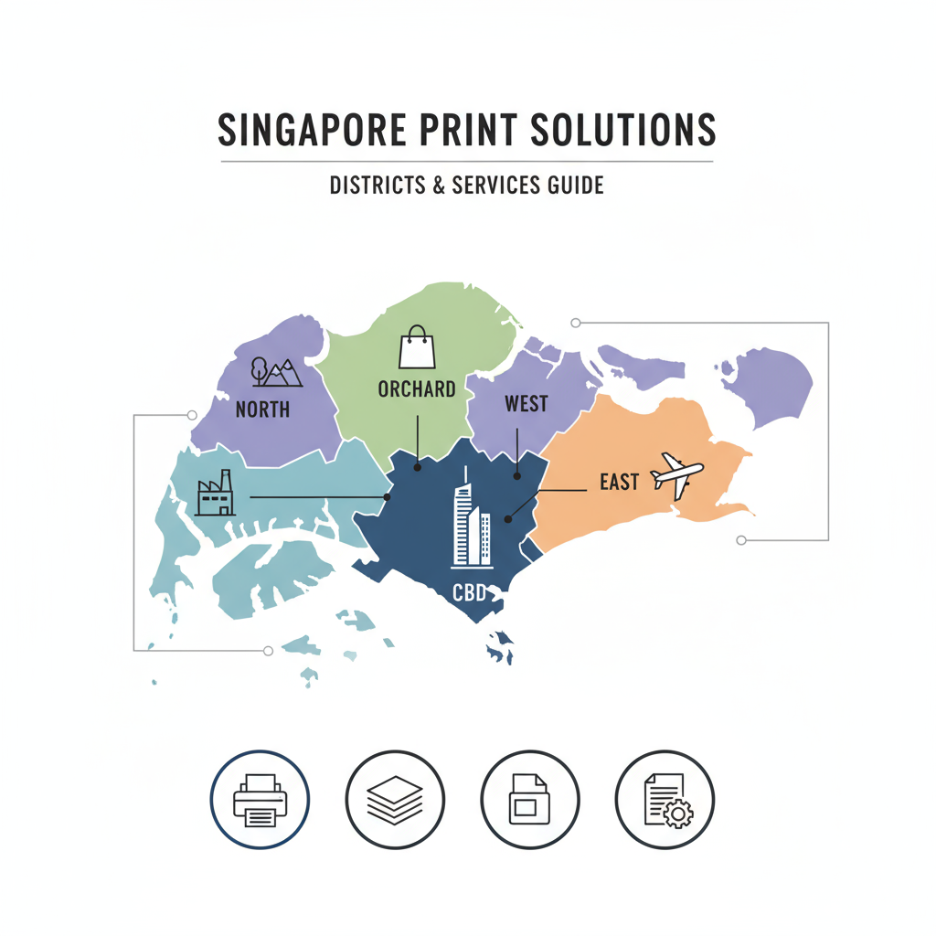 Singapore Printing Services by District | Pullupstand.com