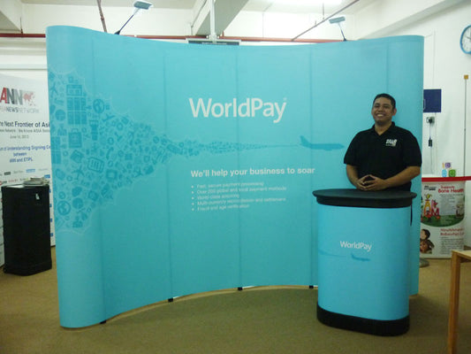 Make An Impression with the Perfect Pop Up Display Solution for Your Events!