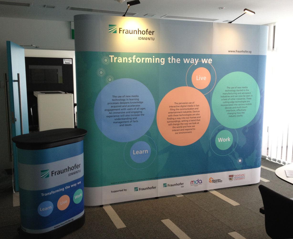 POP UP STANDS (BACKDROP) - Pullupstand.com Pte Ltd