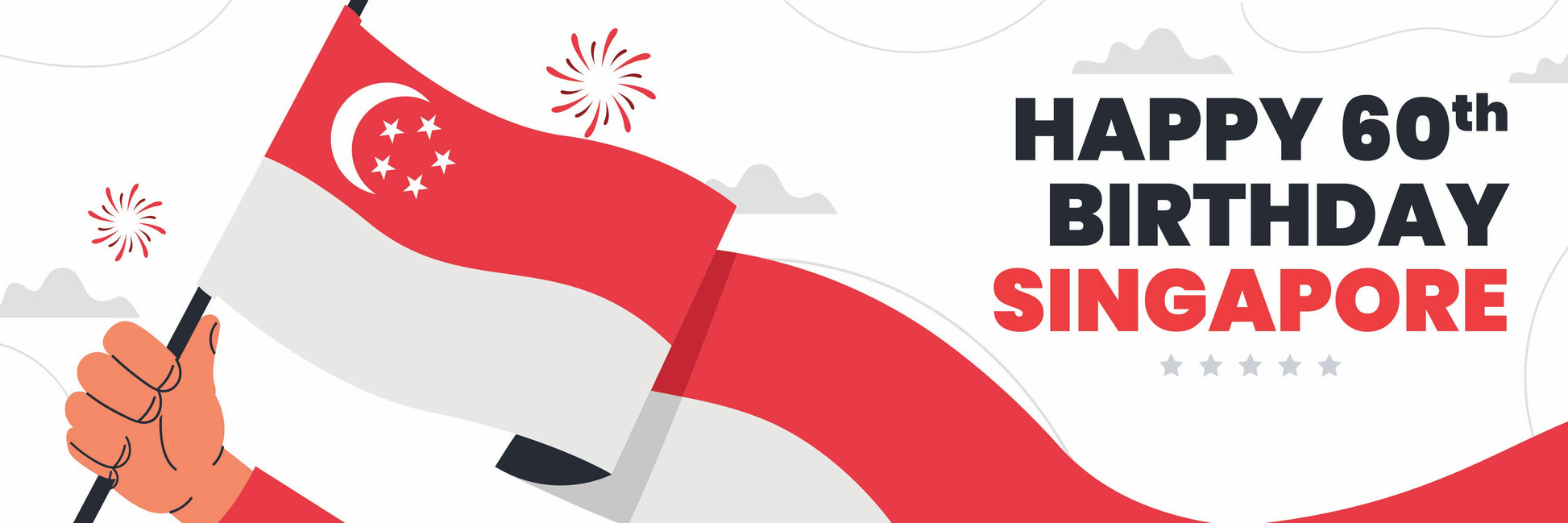 Singapore National Day Celebration Banners - Pullupstand.com Pte Ltd