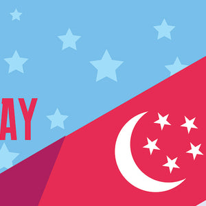 Singapore National Day Celebration Banners