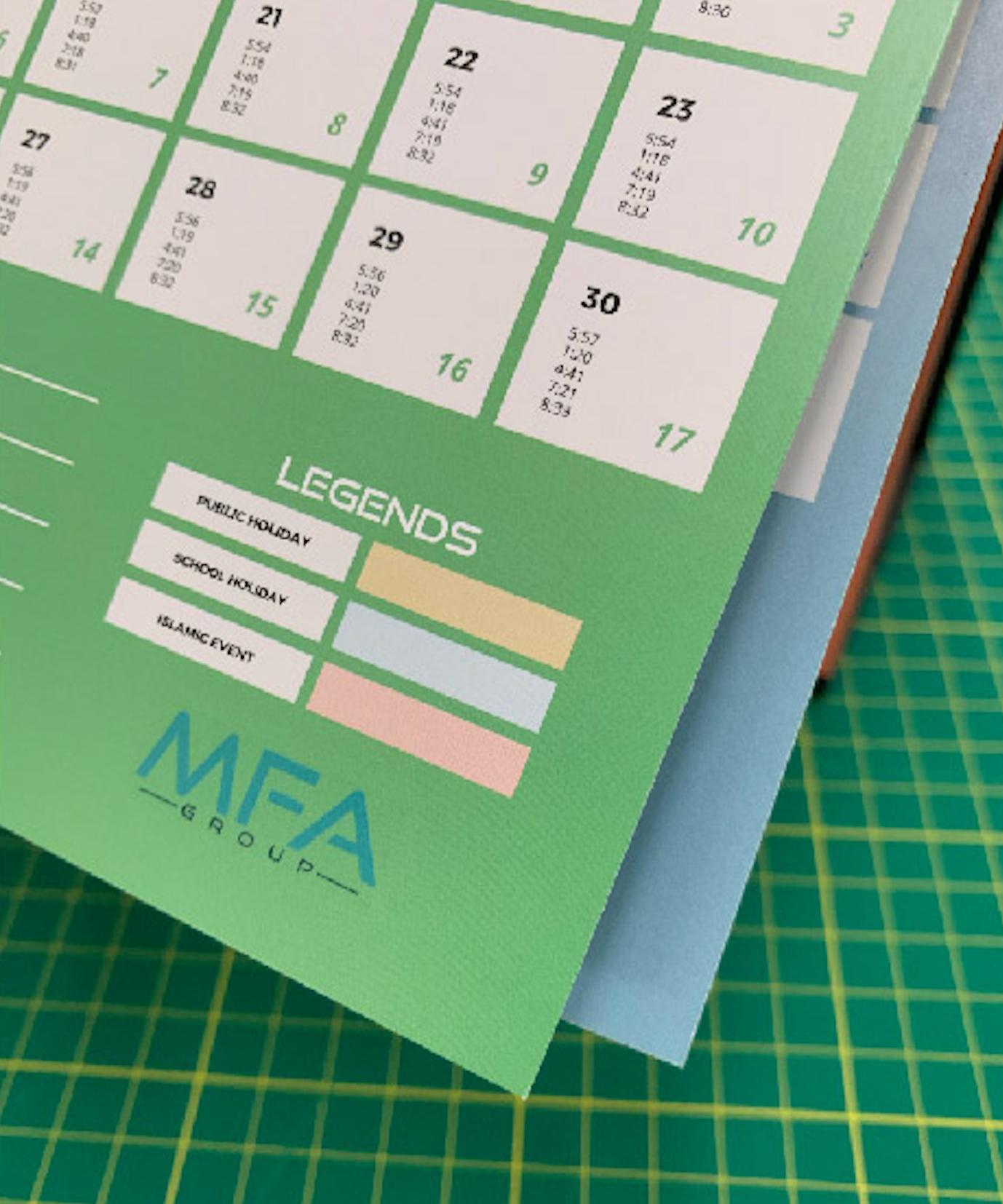 Custom Printed Desk Calendars: Elevate Your Brand All Year Round