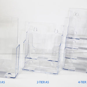A5 CLEAR ACRYLIC DISPLAY HOLDER